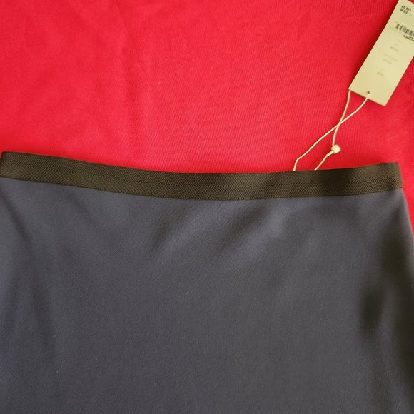 VINCE Blue Slip-On Midi Skirt, XSmall - Picture 5 of 10